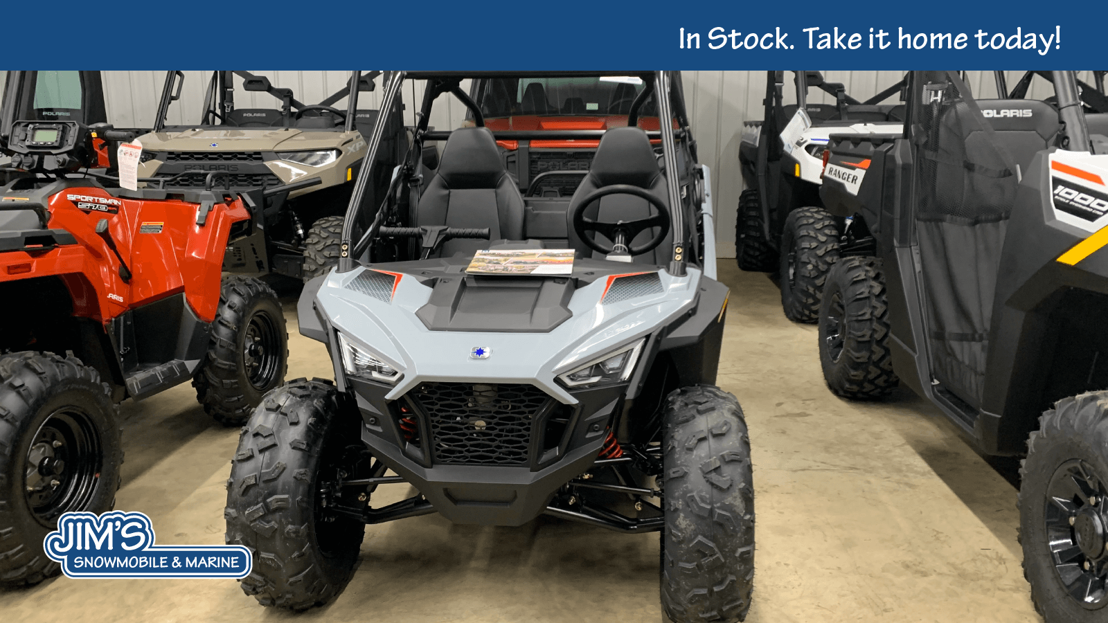 New Side x Side and ATV from Polaris Industries Jim’s Snowmobile